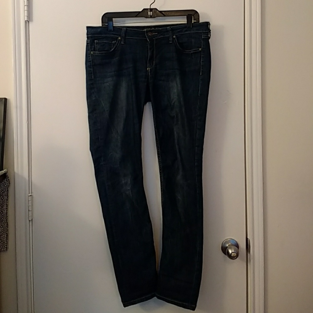 Arizona super skinny darkwash jeans like new!